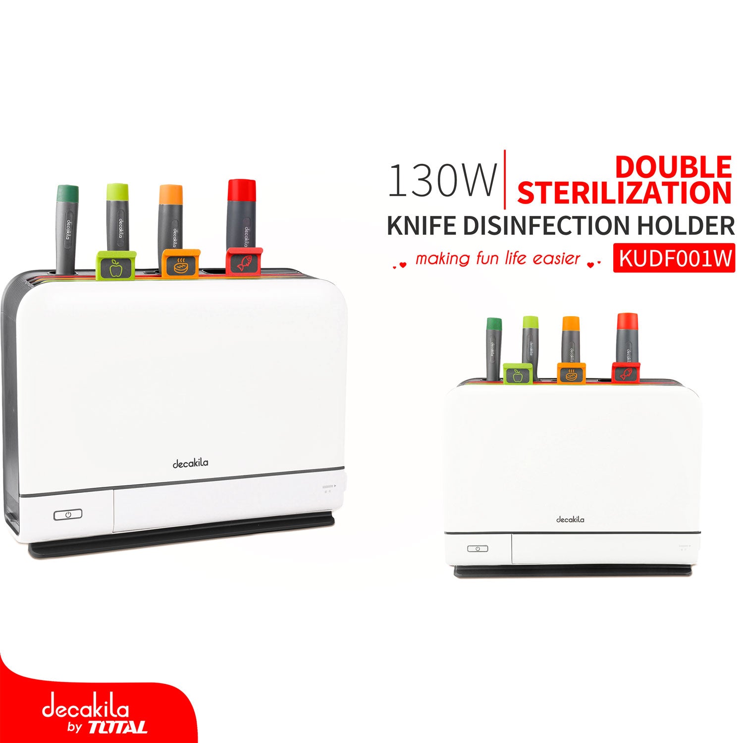 Esterilizador Set de tabla de picar y cuchillos  120W