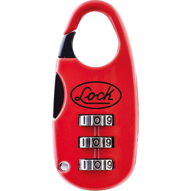 Candado De Combinación Digital Maletero 20 Mm Rojo Lock