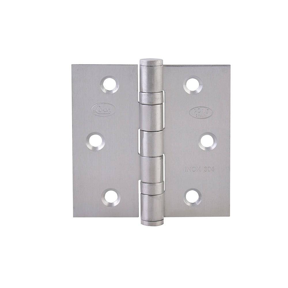 Bisagras Cuadradas De Acero Inoxidable 4" X 4" 2 Piezas Lock