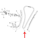Cadena del arbol de levas (LEONCINO250 / TNT25 / TRK251)