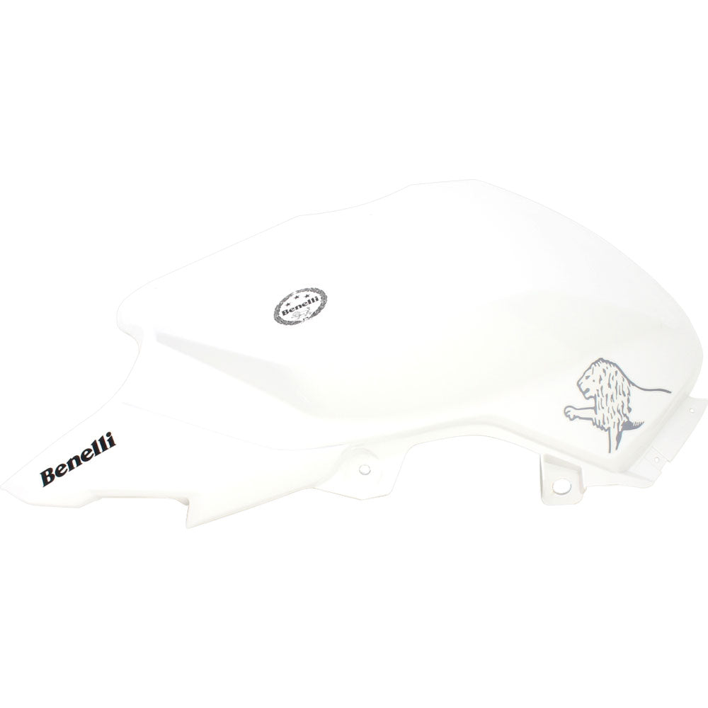 Covertor izquierdo de tanque Blanco con calcomanias (TNT150)