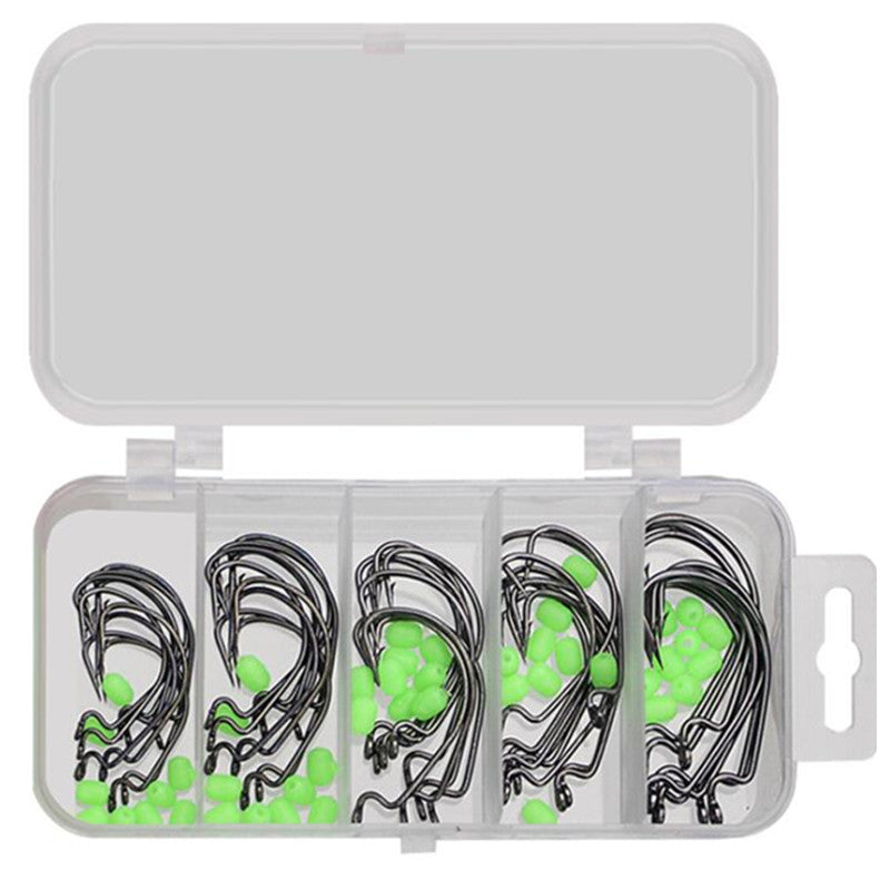 Anzuelos Kit de 50 Uds. con cuencas reflectivas