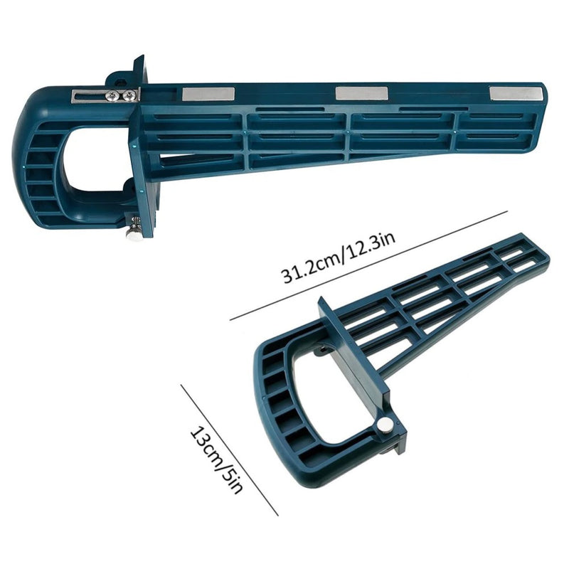 Plantilla para instalacion de rieles de gavetas