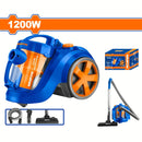 Aspiradora 1200W de casa Motor de alambre de cobre puro. Potencia de succión: 260~330W Capacidad: 1.8L Flujo de aire: 2.0~2.3