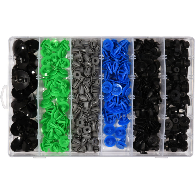 Clips de retención a presión automóvil remaches plástico sujetadores OPEL 300PCS