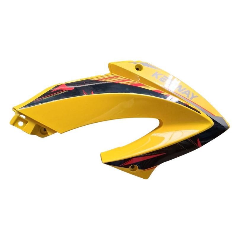 Covertor delantero lateral derecho amarillo con calcomanias (TX200)