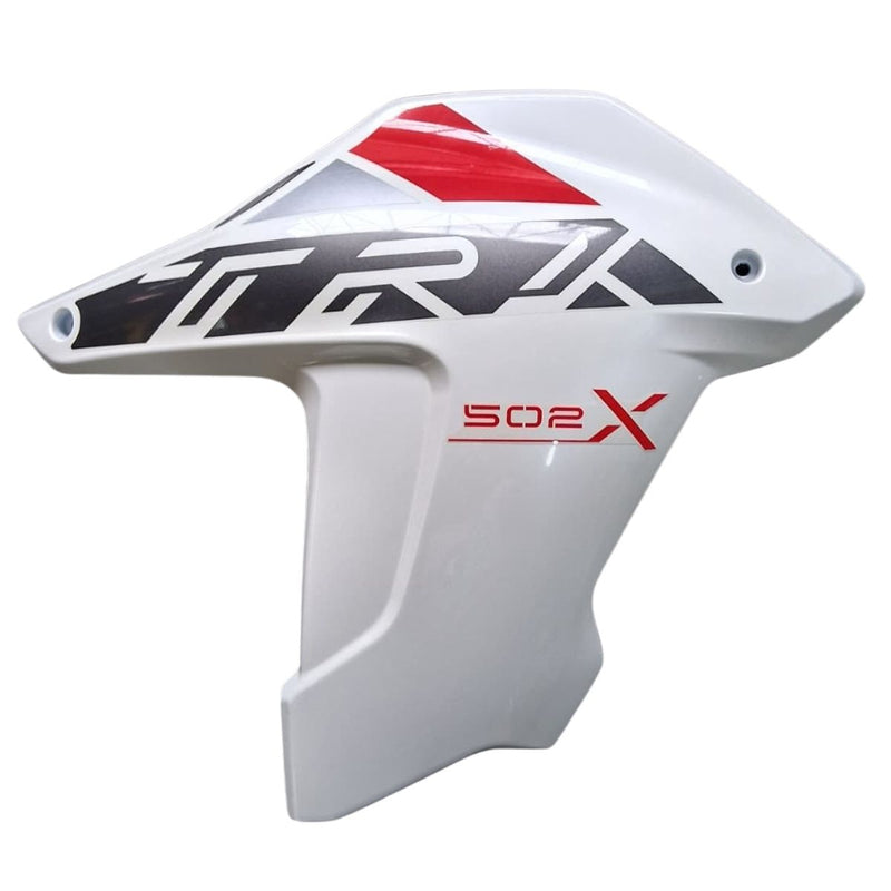 Covertor frontal derecho blanco con calcomanias (TRK502X)