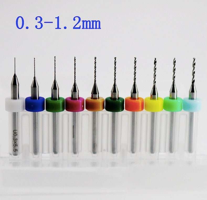 Mini Broca, Micro Broca, 20 Piezas Juego De Brocas De 0,3 Mm A 1,6 Mm Con Estuche Para Madera Plástico Acero De Alta Velocidad, Vástago Hexagonal - Foto 5