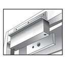 Adaptador En Forma L Para Cerradura Electromagnetica 1200Lbs