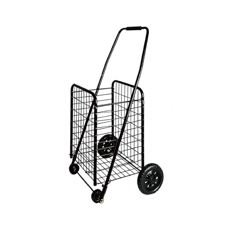 Carrito Plegable de Compras con Ruedas Grandes y Canasta Reforzada 71L Carretilla Multiusos. Trolley