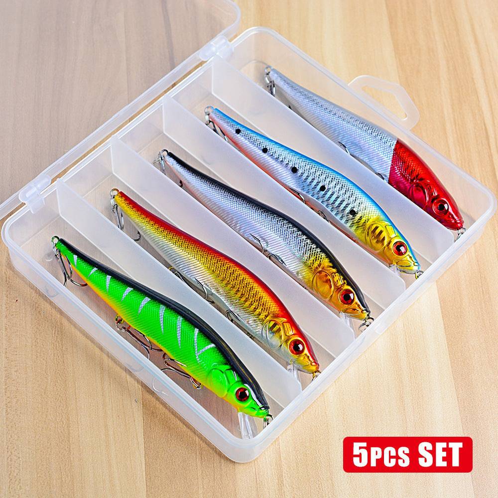 Señuelo Minnow 5 Uds. Kit 140Mm