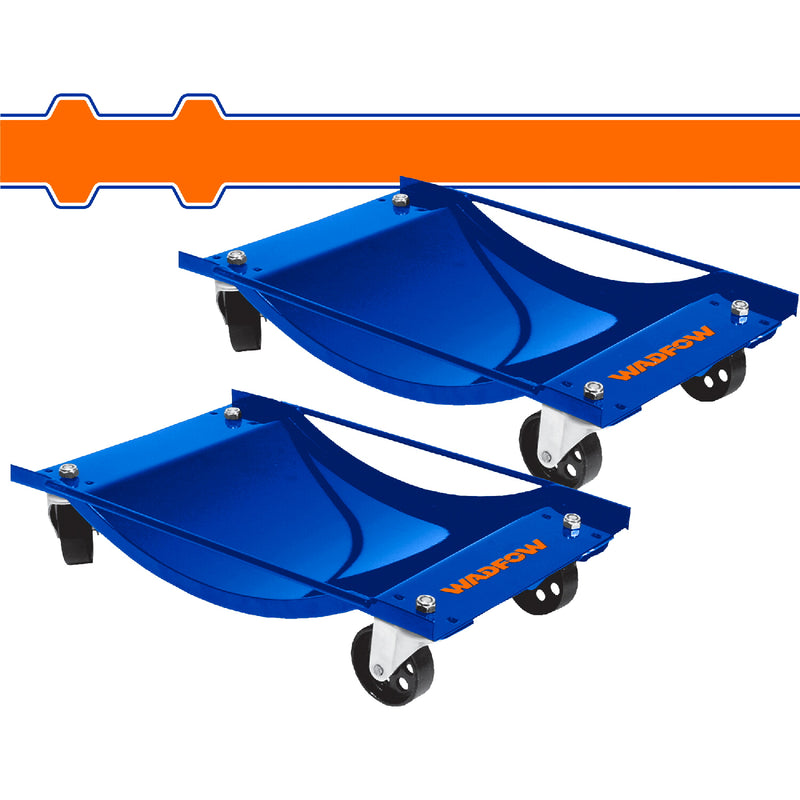 Plataformas rodantes trolley para llantas Capac: 450 Kg. 1515 x 1050 x 1445mm. rodamientos Se vende en Par.
