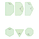 Cortador de esquina angular calibrado Largo del brazo (mm) 1000.