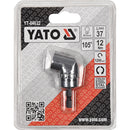 Adaptador de angulo 90 grados para puntas destornillador 1/4" 37mm largo