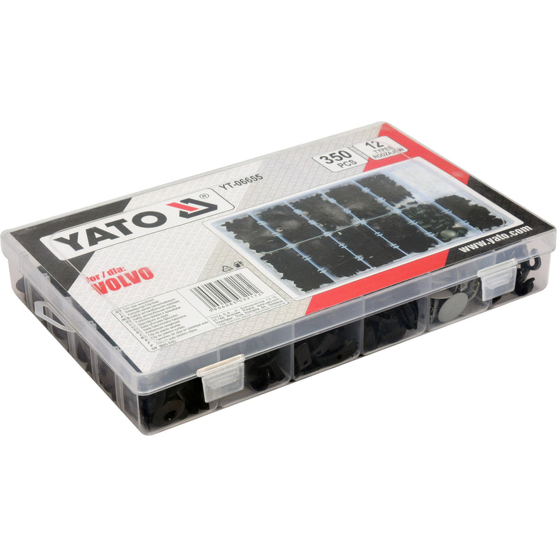 Clips de retención a presión automóvil remaches plástico sujetadores VOLVO 350PCS