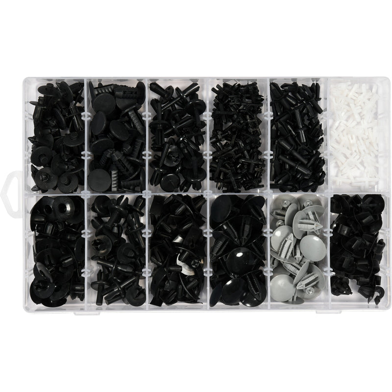 Clips de retención a presión automóvil remaches plástico sujetadores VOLVO 350PCS