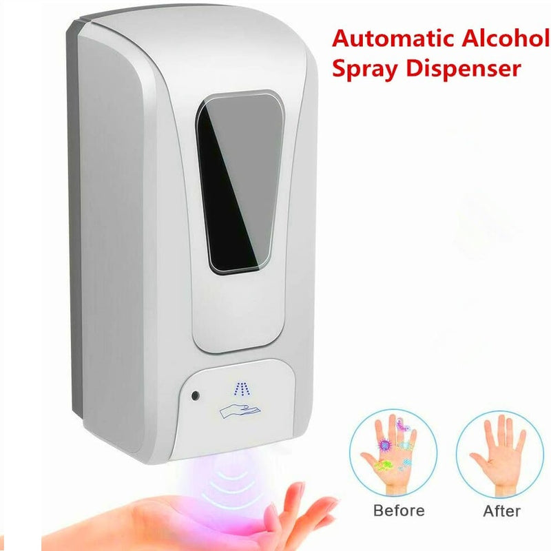 Dispensador Automático spray para Alcohol liquido (Para instalación a pared)