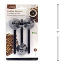 Cucharas de café Luciano de 3 piezas, 11 cm de largo, b / c