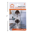 H.E. Ganchos magnéticos de 2 piezas