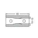 Guia De Plastico Para Sistema Slider.