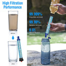 Filtro de Agua personal para senderismo.