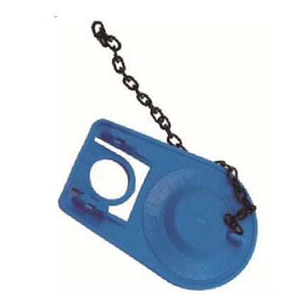 Aleta korky flaper con cadena para tanque de inodoro. NESSATI