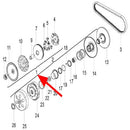 Sistema de polea primario (K-BLADE125)