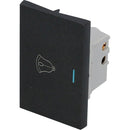 Interruptor para timbre negro 1/1 Surtek.
