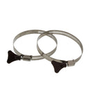 (Par) Abrazaderas de metal de giro facil de 76-114 mm.