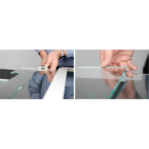 Pinza para abrir cortes en vidrios, desde 5 hasta 15mm. Medium duty.