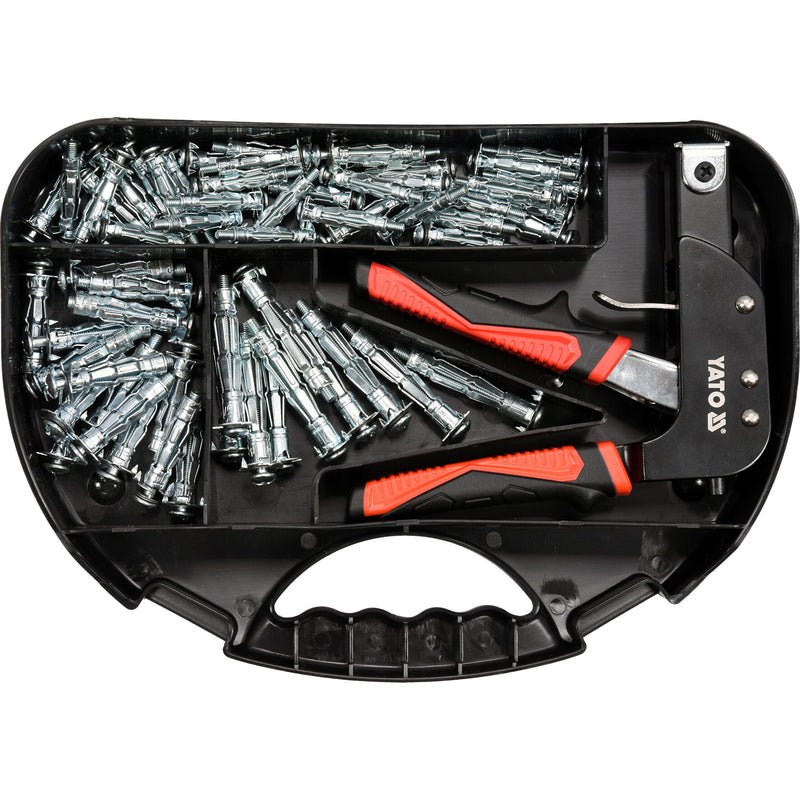 Herramienta fijación tacos de expansión para paredes huecas como gypsum+60 tacos