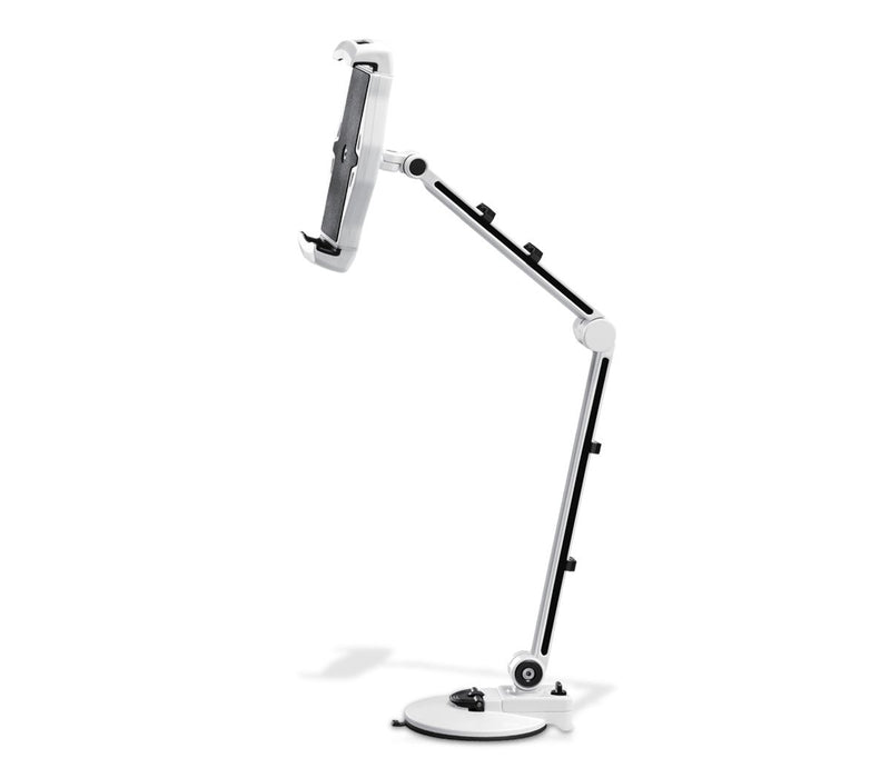 iFocus, soporte para tableta / teléfono inteligente de movimiento completo, succión + abrazadera