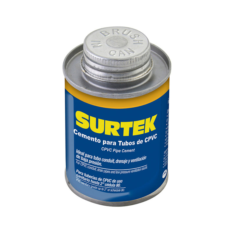 Cemento para tubo CPVC 236ml Surtek