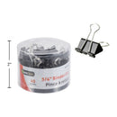 Clips sujetapapeles para carpetas de 3/4 " Desk Tech, 40 piezas