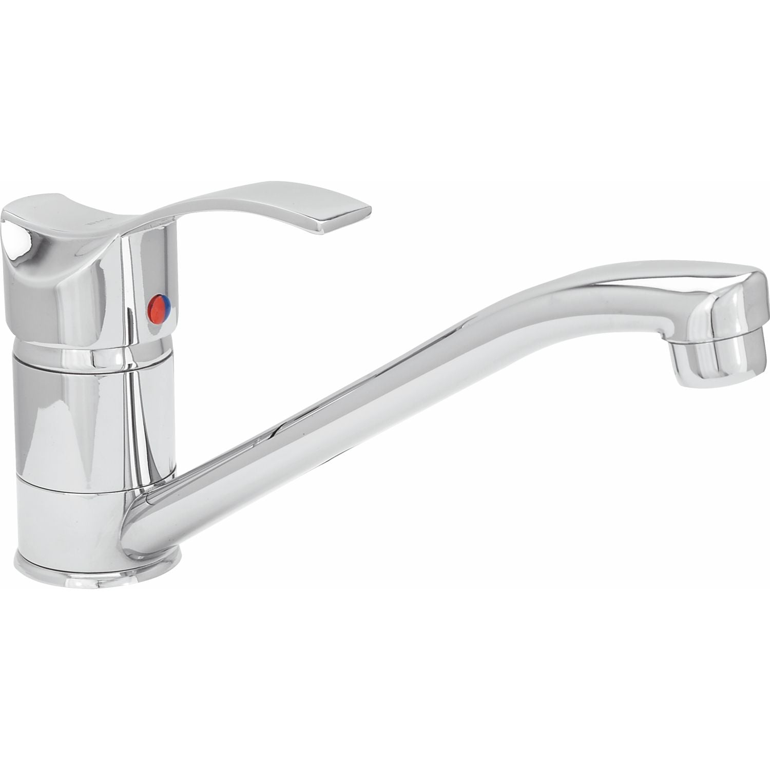 Llave de fregador monomando para fregador incluye mangueras y cubre taladros