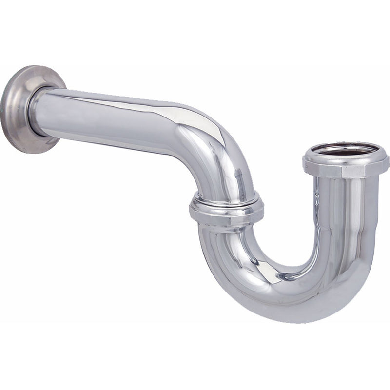 Desague Trampa metálica de latón cromado para lavamanos ( sin desague)