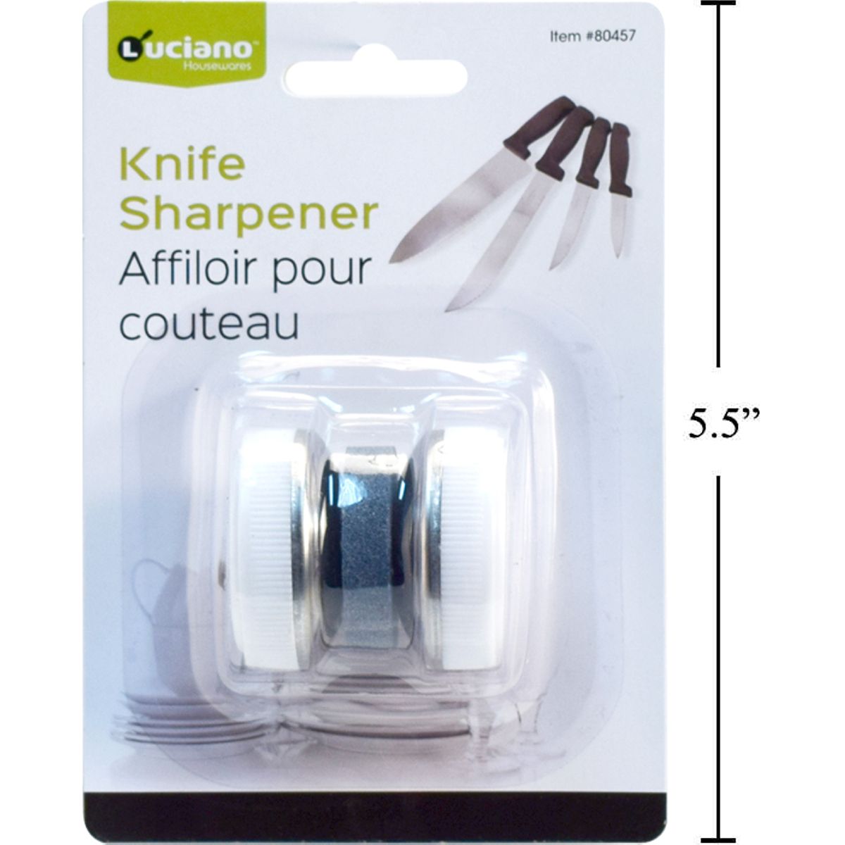 Afilador de cuchillos de rodillo Luciano