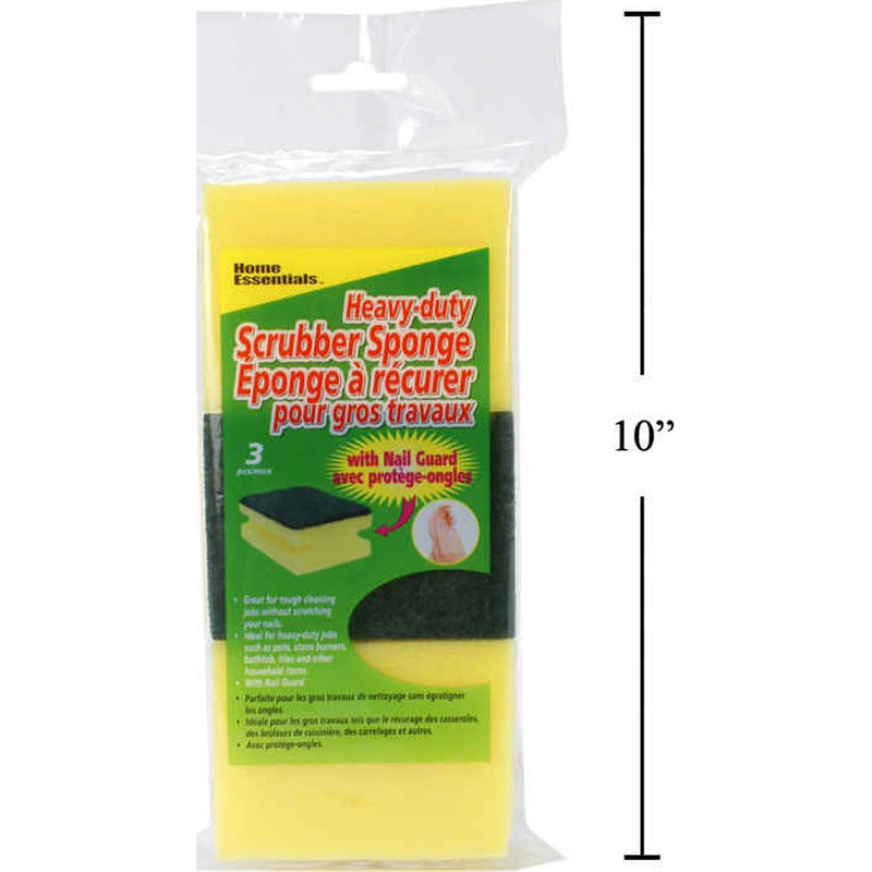 H.E. Paquete de 3 esponjas depuradoras, 9x6,5x4 cm