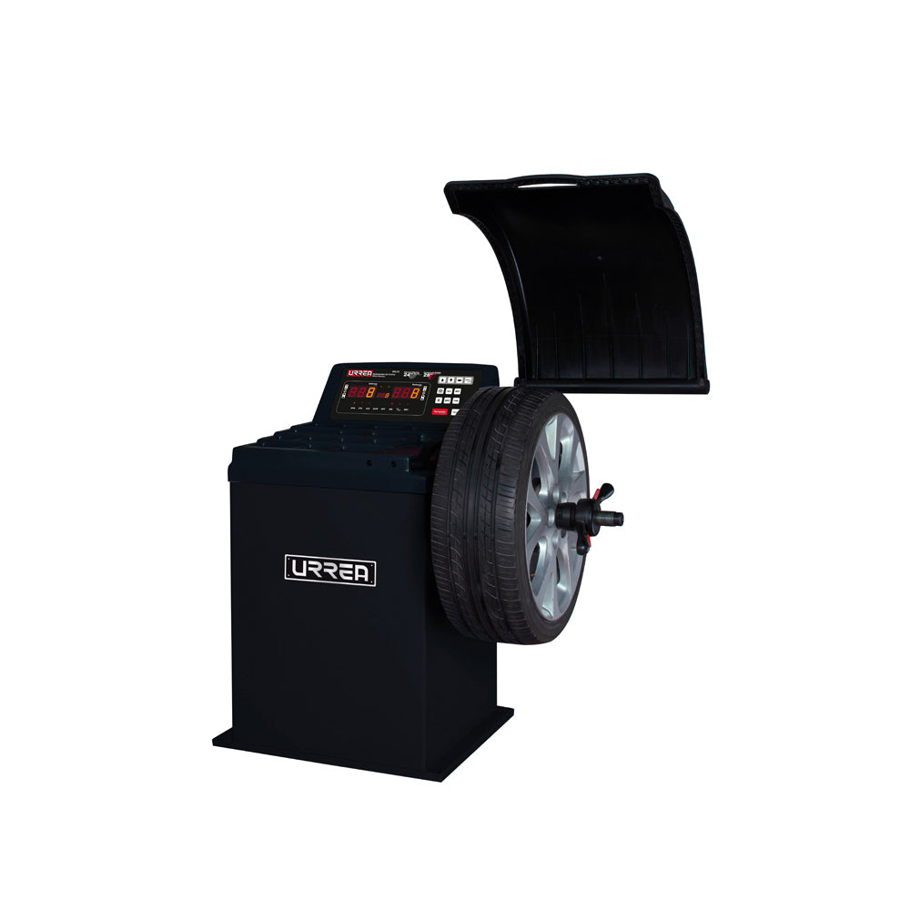 Balanceador llantas 10"-24" D. rin, 10"-28" D, 110 V - 60 Hz Urrea.