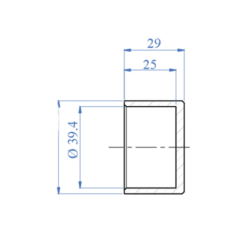 Tapa plana para Madera.