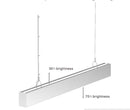 Lampara LED Linear 600Mm, 28W Blanco 6000-6500K - 100-240V AC - No Dimmer Incl Accesorios De Colgado