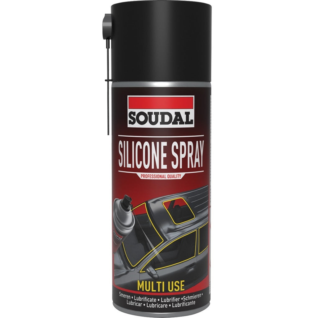 Lubricante de silicona en aerosol 400 ml. Soudal