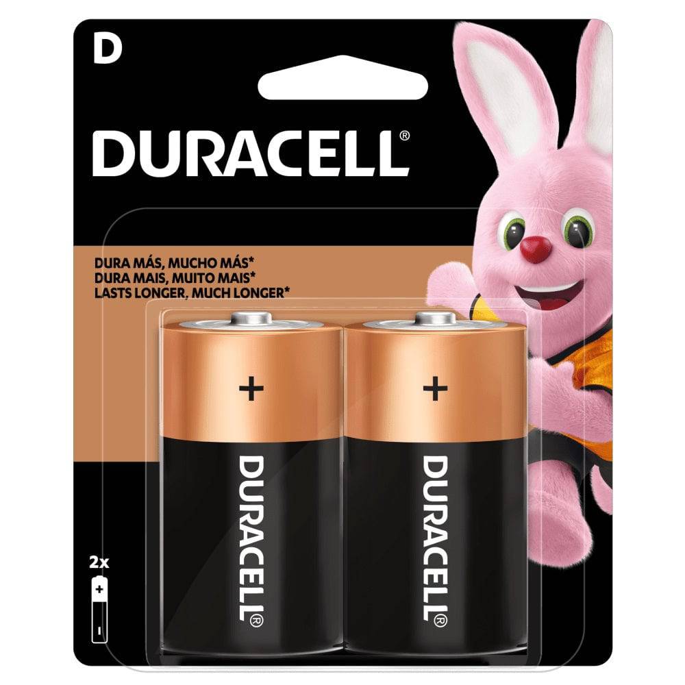 Baterias Alcalinas Tipo D - Duracell