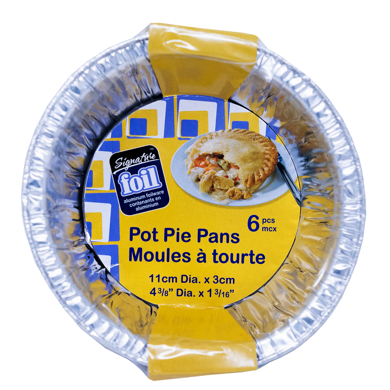 Platos de aluminio para tartas de 06 piezas