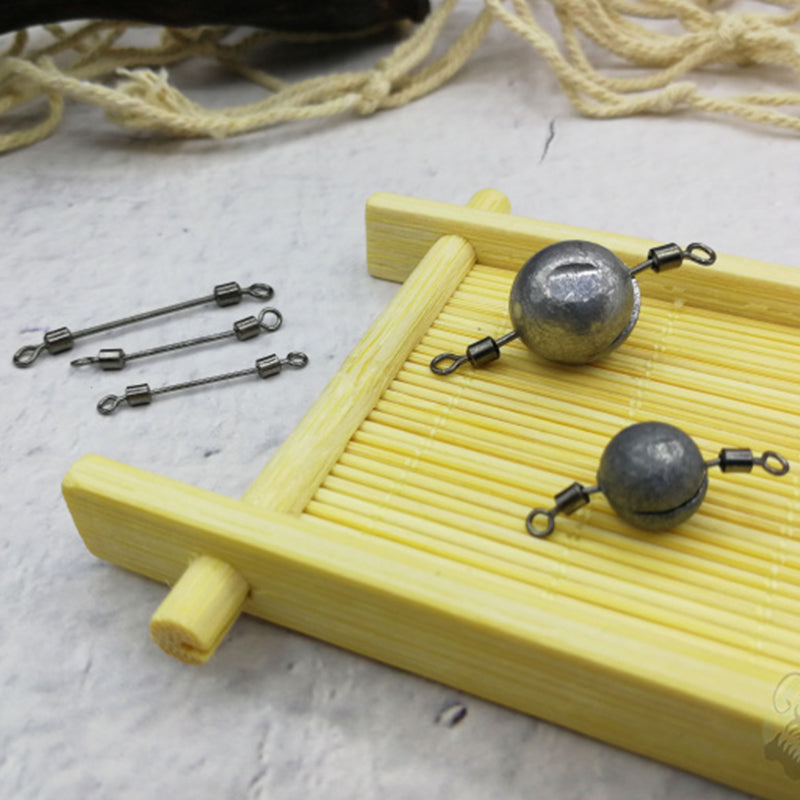 Plomos con ranura 37 Pzas. para pesca