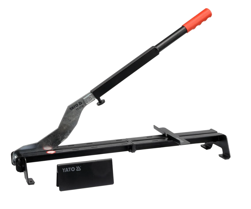 Cortadora de pisos laminados madera y pvc Guillotina de parket