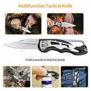 Kit de supervivencia y defensa 18 en 1, para exteriores.