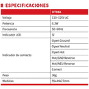 Probador De Tomacorriente Inteligente De Error De Cableado De Las Tomas