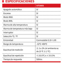 UNI-T UT300S sin contacto Digital termómetro Digital infrarrojo de IR probador de temperatura