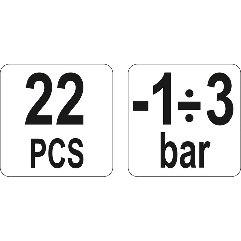 Bomba presión vacío de mano 22 piezas kit purga líquido frenos y embrague sistema hidráulico etc